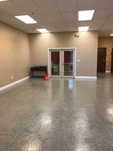 Epoxy floor coatings.